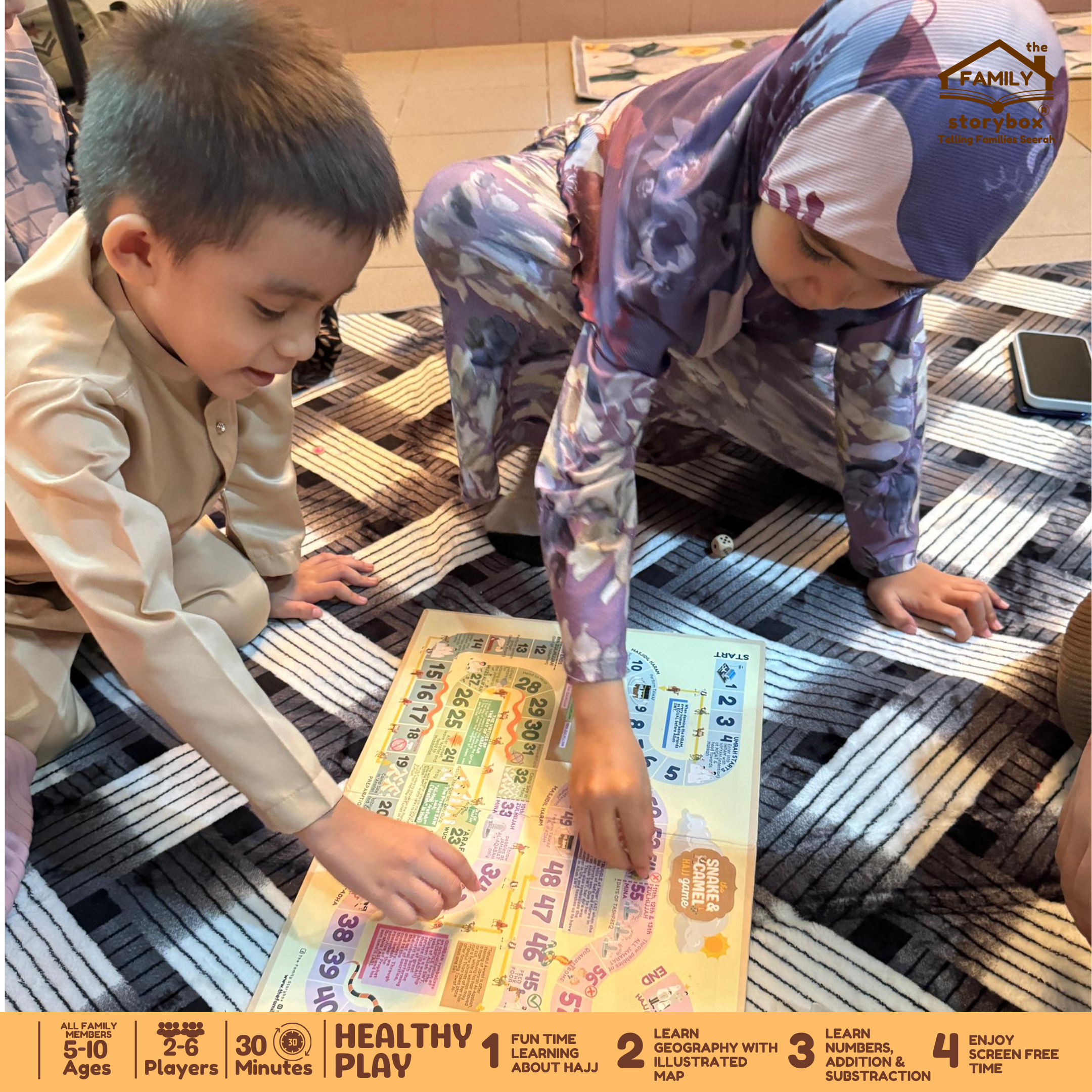 The Snake and Camel Hajj Board Game - Image 3