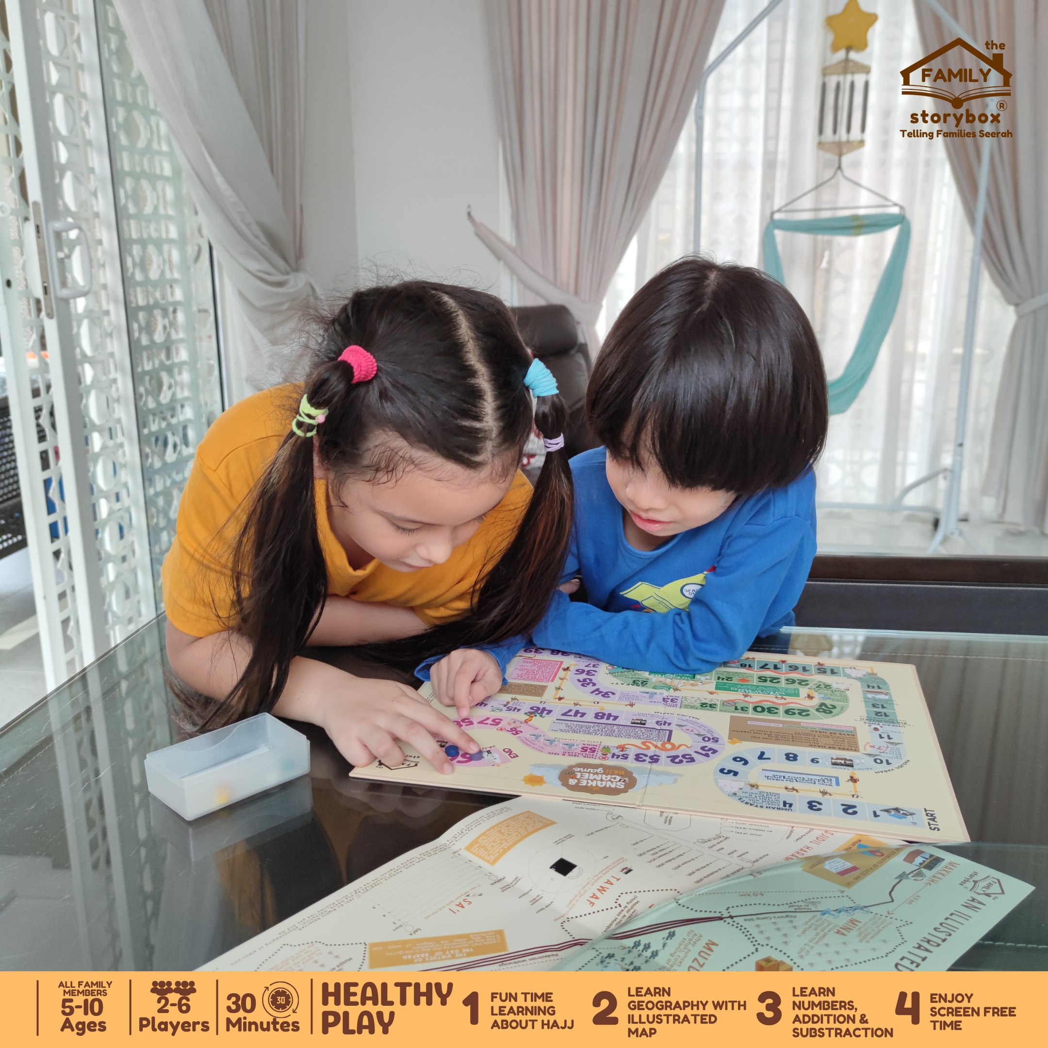 The Snake and Camel Hajj Board Game - Image 4