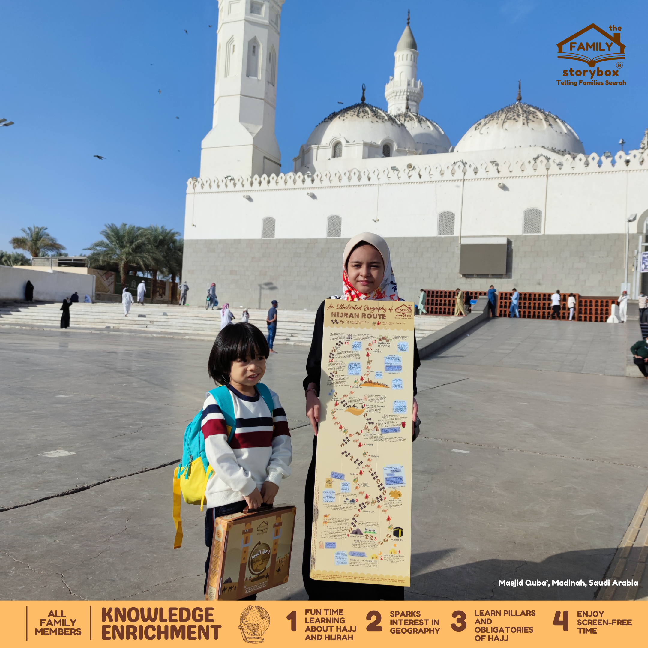 An Illustrated Geography of Hajj Route & Hijrah Route - Image 6