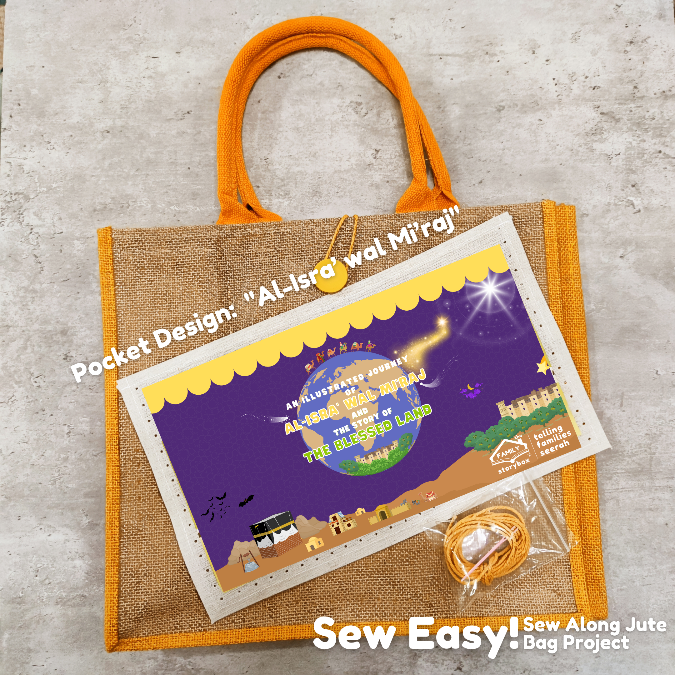 Sew Easy Storybox - Al-Isra' wal Mi'raj Sewing Project