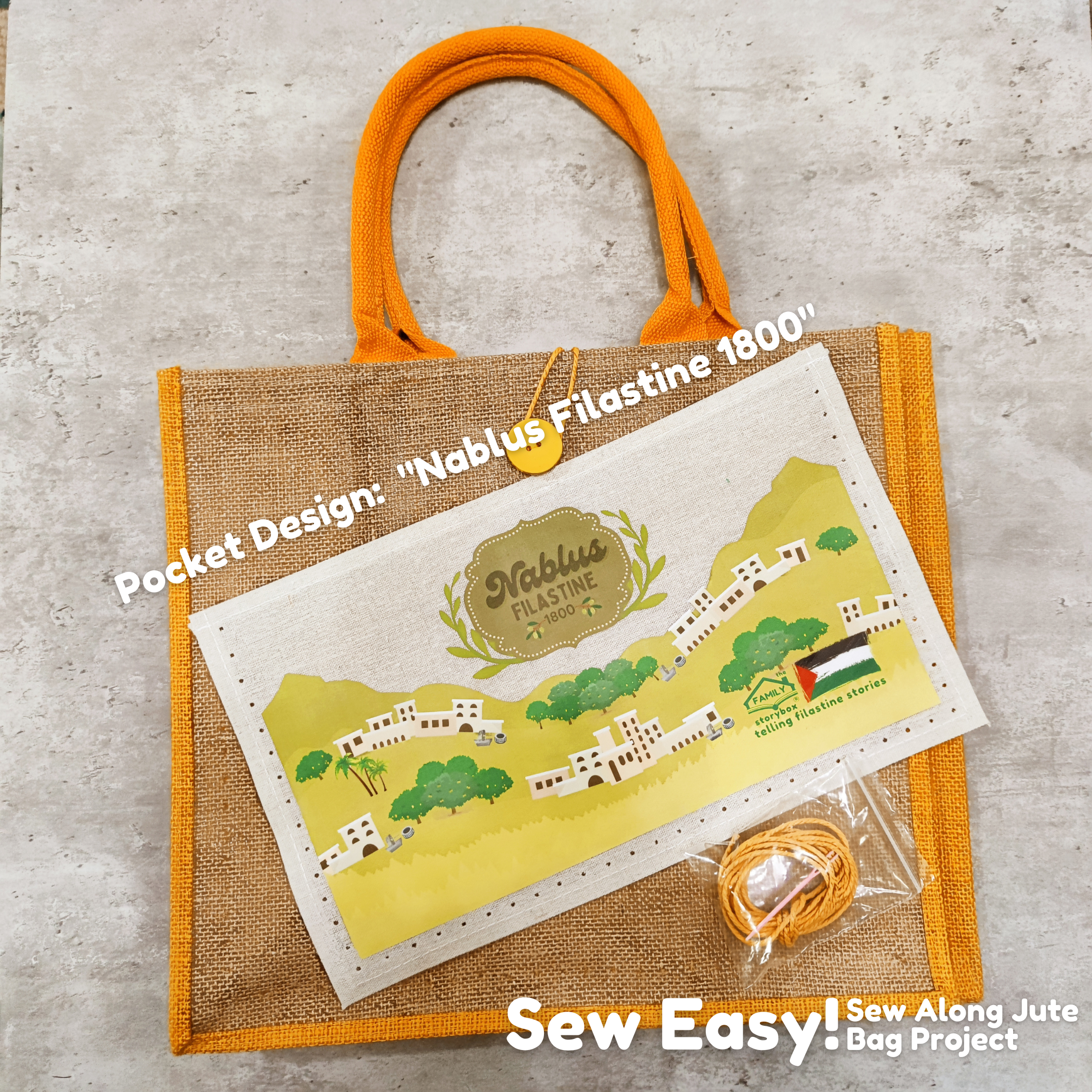 Sew Easy Storybox - Nablus (Palestine) Sewing Project
